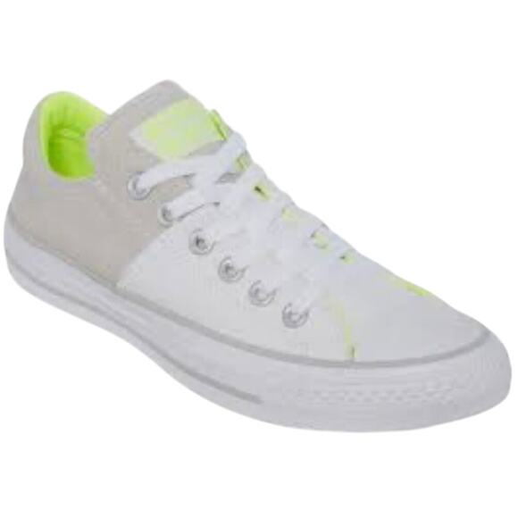 Chuck Taylor Converse Two Tone Madison Womens Sneaker Shoes White Size 8.5 - Picture 1 of 10